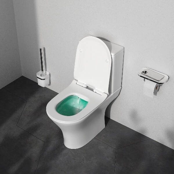 Унітаз-компакт Аm.Рm Flash CNA8600SC з сидінням Soft Close, білий, фото 11