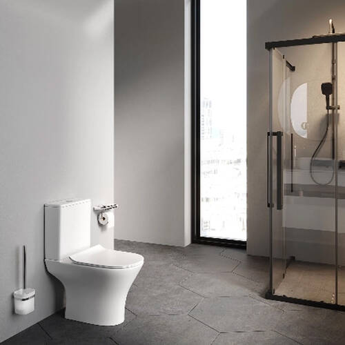 Унітаз-компакт Аm.Рm Flash CNA8600SC з сидінням Soft Close, білий, фото 12