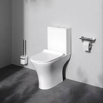 Унітаз-компакт Аm.Рm Flash CNA8600SC з сидінням Soft Close, білий, фото №1