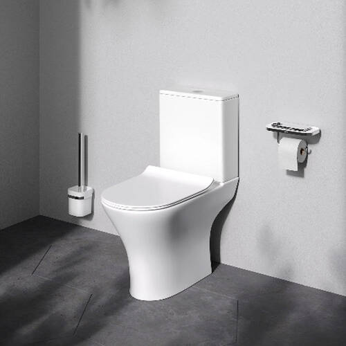 Унітаз-компакт Аm.Рm Flash CNA8600SC з сидінням Soft Close, білий, фото 1