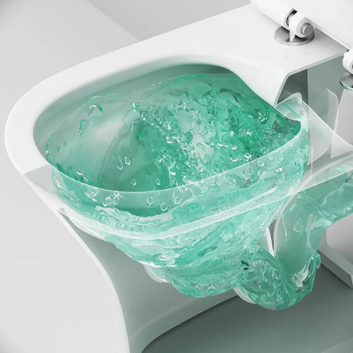 Унітаз-компакт Аm.Рm Flash CNA8600SC з сидінням Soft Close, білий, фото 9