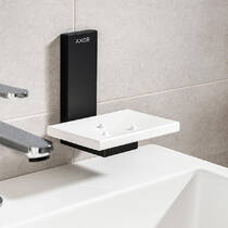 Мильниця Axor Universal Rectangular 42605670 з тримачем, чорний матовий, фото №1