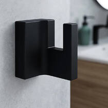 Гачок Axor Universal 42611670 одинарний, чорний матовий, фото №1