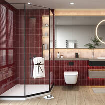 Плитка Ceramica Deseo Venice Promegranate 7.5x20 см, фото №1