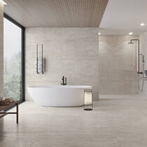 Керамогранит Almera Ceramica (Spain) Pris. Lab. Naica Crema 120x120 см, фото №1