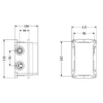 Внутренняя часть термостатического смесителя Villeroy & Boch Vi-Box TVD00065100000, фото №3