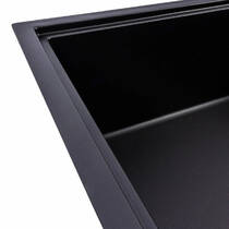 Кухонна мийка Valeso GALANS 7950 гранітна 790х500х200, чорна матова, фото №4