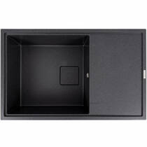 Кухонная мойка Valeso GALANS 7950 гранитная 790х500х200, карбон, фото №1