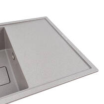 Кухонна мийка Valeso GALANS 7950 гранітна 790х500х200, сірий мусон, фото №3