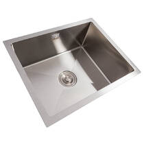 Кухонна мийка Valeso Handmade CM 54x44 нержавійка, фото №2