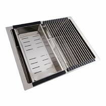 Кухонна мийка Valeso Handmade CM 54x44 нержавійка, фото №7