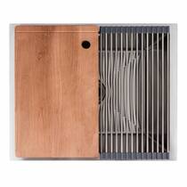 Кухонна мийка Valeso Handmade CM 54x44 нержавійка, фото №6