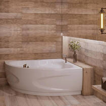 Ванна акриловая WGT Rialto Garda 140x140 см белый глянец, фото №1