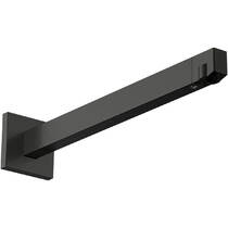 Тримач верхнього душу Hansgrohe 24337340 390 мм, чорний хром брашований, фото №2