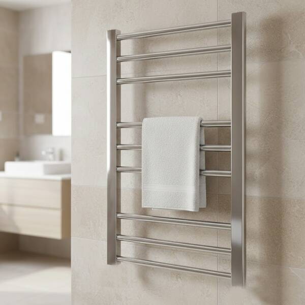 Рушникосушарка водяна Mario Inox Преміум Класік 770х540/500 800х540 мм полірована нержавійка, фото 1