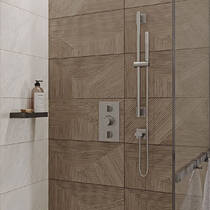 Керамограніт Cersanit Gelios Wood Brown Matt 29,8x59,8 см, фото №4