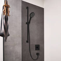 Змішувач прихованого монтажу для душу Hansgrohe Finoris 76615670 чорний матовий, фото №1