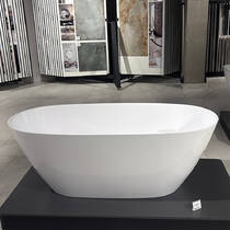 Ванна зі штучного каменю WGT Water Stone Dea 165х75 см білий глянець, фото №5