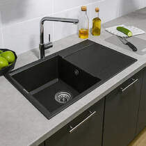 Кухонна мийка Adamant Horizon графіт, фото №1
