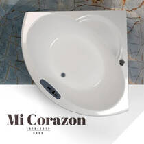 Ванна акриловая WGT Mi Corazon WGTMC151EW 151х151 см, фото №5