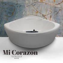 Ванна акриловая WGT Mi Corazon WGTMC151EW 151х151 см, фото №4