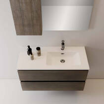 Тумба для раковины Berloni Bagno Speed SPD BS 2C KDIC подвесная 1430 rovere cotto, фото №4