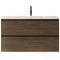 Тумба для раковины Berloni Bagno Speed SPD BS 2C KDIC подвесная 1430 rovere cotto, фото №2