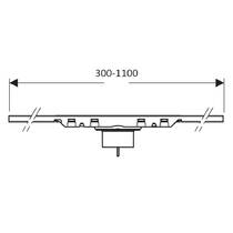 Дренажный канал Geberit CleanLine50 154.448.KS.2 нержавеющая сталь матовая, фото №4