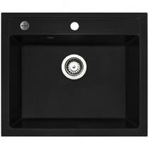 Кухонна мийка Adamant Prizma антрацит, фото №4