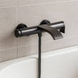 Змішувач для ванни Hansgrohe Vivenis 75420340 хром чорний матовий, фото 1