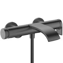 Змішувач для ванни Hansgrohe Vivenis 75420340 хром чорний матовий, фото №2
