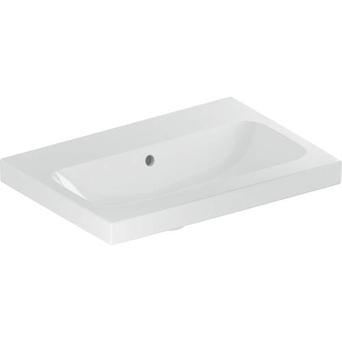 Раковина Geberit iCon Light 501.841.00.3 60 см білий глянець, фото 2