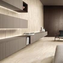 Керамограніт Florim Group Authentic Luxe Gold Travertine 781177 Matte 120х280 см, фото №5