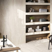 Керамограніт Florim Group Authentic Luxe Pearl Travertine 781176 Matte Silk 120х280 см, фото №7