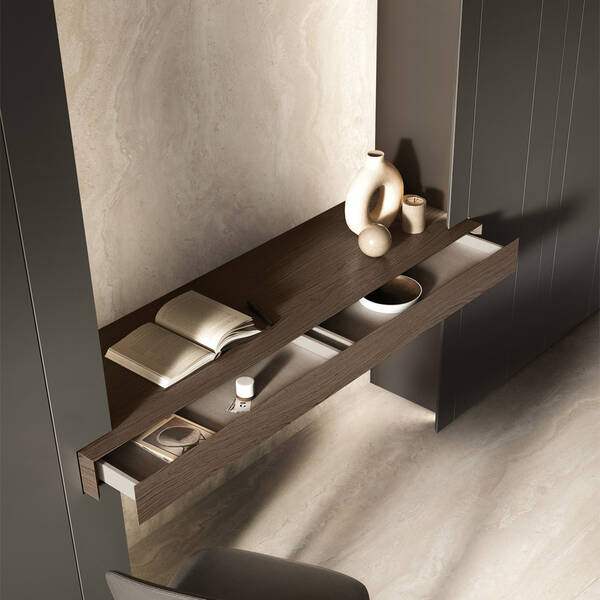Керамогранит Florim Group Authentic Luxe Pearl Travertine 781176 Matte Silk 120х280 см, фото 10