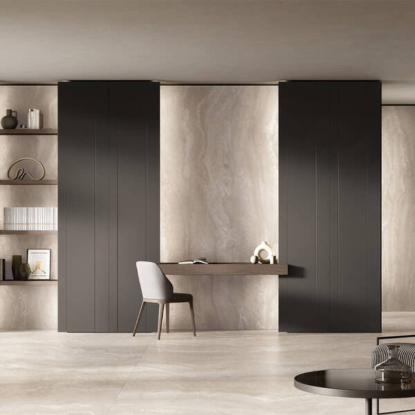 Керамогранит Florim Group Authentic Luxe Pearl Travertine 781176 Matte Silk 120х280 см, фото 9