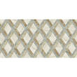 Керамограніт Versace Tarsia 0014144 Lozenge Avorio Lux 3D Rett 60x120 см, фото 3