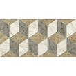 Керамограніт Versace Tarsia 0014142 Cubical Avorio Lux 3D Rett 60x120 см, фото 2