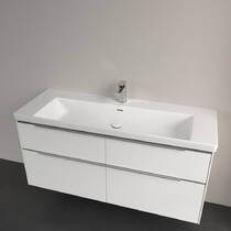 Раковина Villeroy&Boch Subway 3.0 4A70D501 130 см білий глянець, фото №6