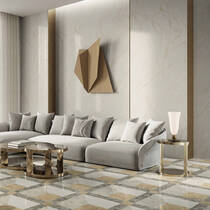 Керамограніт Versace Tarsia 0015281 Avorio Apuano Lux 3D Rett 60х120 см, фото №1