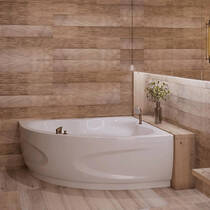 Ванна гидромассажная акриловая WGT Rialto Garda Hydro Line &Aero Line 150x150 см белый глянец, фото №1