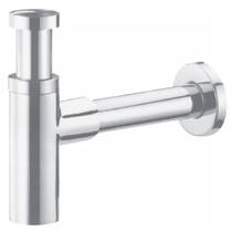 Сифон для раковины/биде Nic Design 007022014 колбовый хром, фото №1
