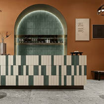 Керамограніт Revigres Brick White Matte 7x29 см, фото №1