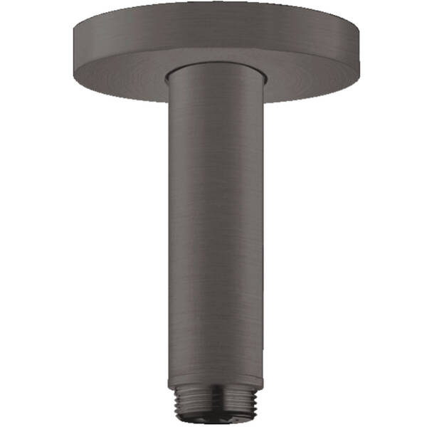 27393340 Тримач 100мм верхнього душа, brushed black chrome