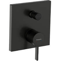 Змішувач прихованого монтажу Hansgrohe Finoris 76415340 хром чорний матовий, фото №2
