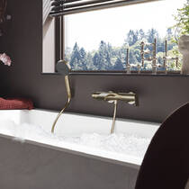 Змішувач для ванни Hansgrohe Vivenis 75420140 бронза матовий, фото №1