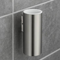 Стакан Bossini Inox Line V50411 с держателем нержавеющая сталь матовый, фото №1