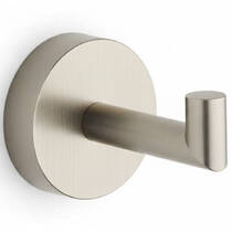 Крючок Bossini Tondo V50106 одинарный никель матовый, фото №2