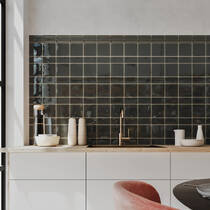 Плитка WOW Fayenza Square Ebony 127925 12,5x12,5 см, фото №1