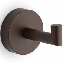 Гачок Bossini Tondo V50106 одинарний шоколад матовий, фото №2